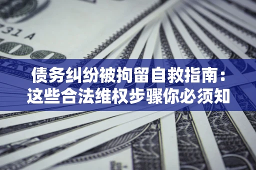 济南债务纠纷被拘留自救指南：这些合法维权步骤你必须知道！