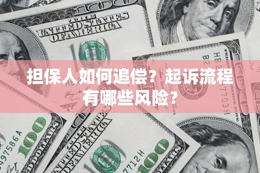 济南担保人如何追偿？起诉流程有哪些风险？