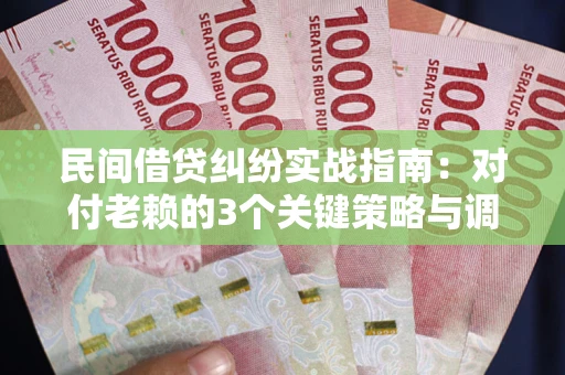 济南民间借贷纠纷实战指南：对付老赖的3个关键策略与调解盲区解析